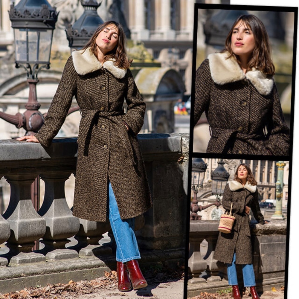 Beautiful Rouge Austin Coat